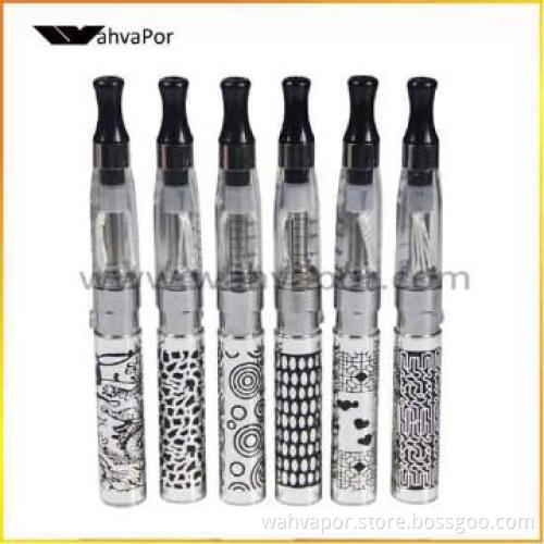 Hottest colorful ego k electronic cigarette/ego-q with pattern battery